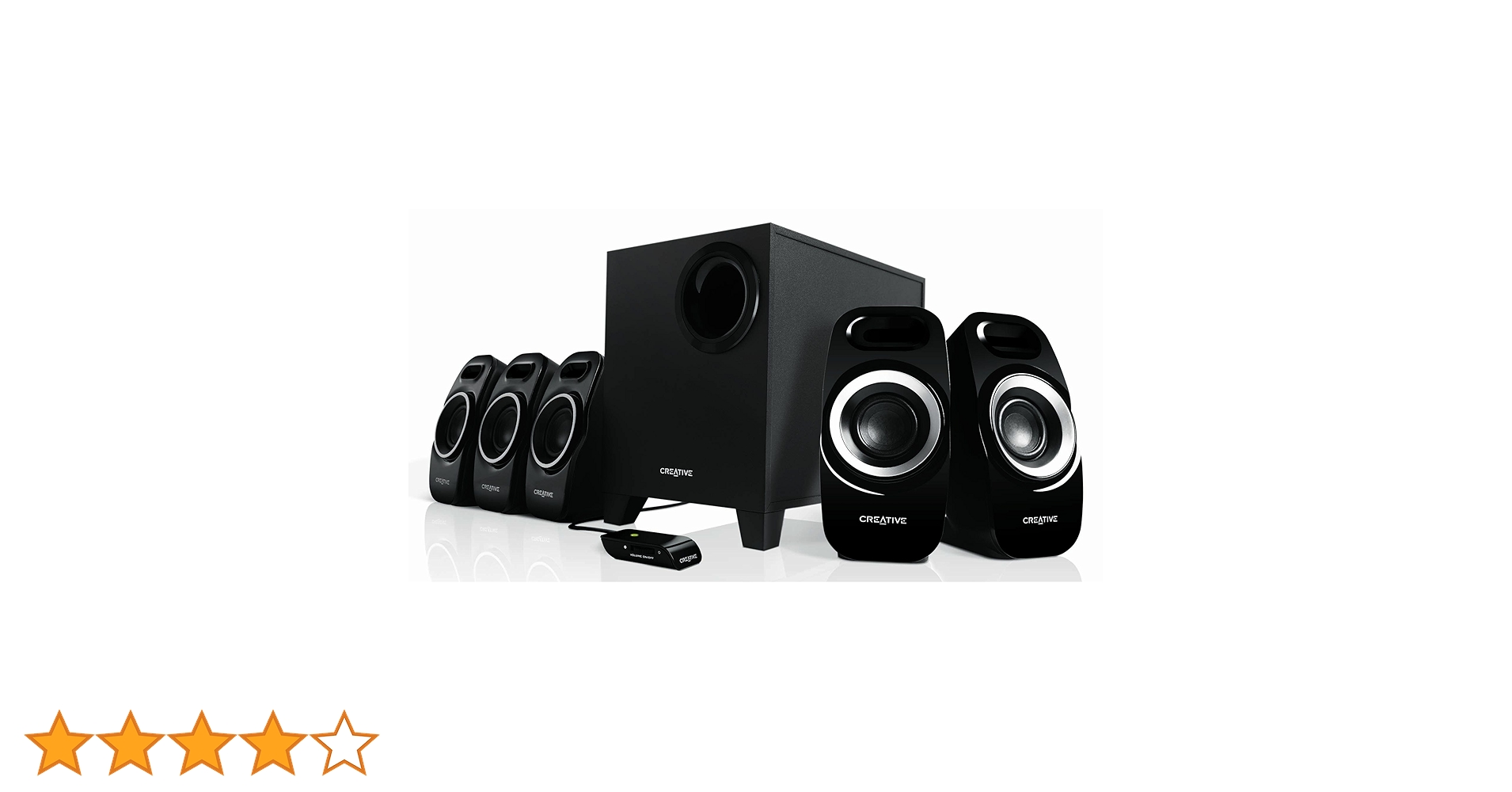 【美品】CREATIVE INSPIRE T6300 Creative Inspire T6300 5.1 Multimedia Speaker System